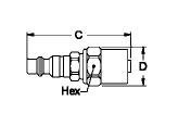 HCouplings Series400 PlugHoseClamp