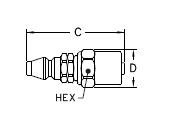 HCouplings Series700 PlugHoseClamp