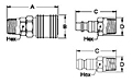 HCouplings Series400 Male secondary