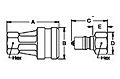 Hydraulic Plastic Coupling, Series P2 HK secondary